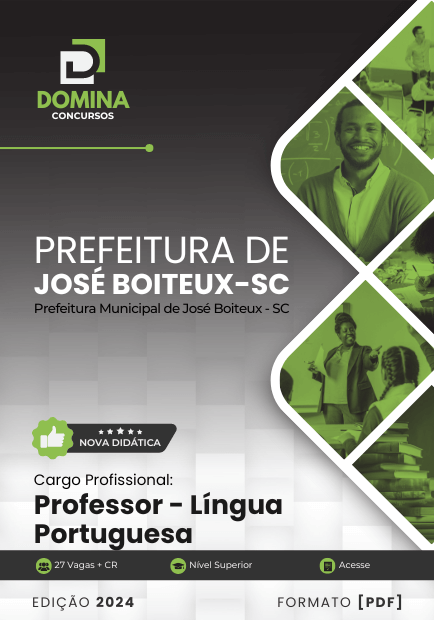 Apostila Professor de Português José Boiteux SC 2024