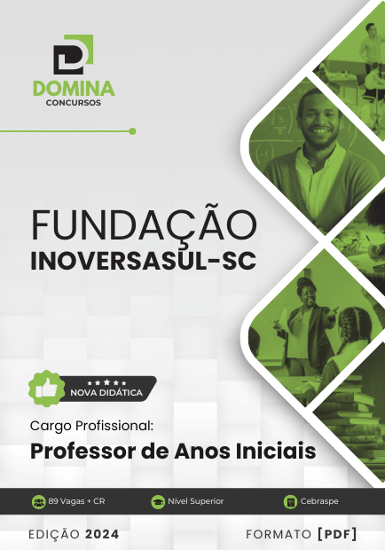 Apostila Professor Anos Iniciais Fundação InoversaSul 2024