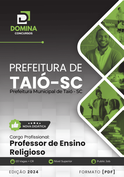 Apostila Professor de Religião Taió SC 2024