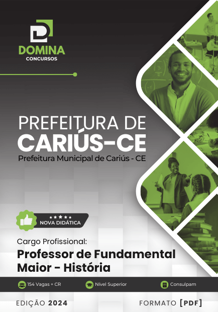 Apostila Professor de História Cariús CE 2024