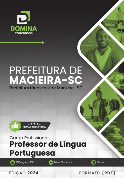 Apostila Professor de Português Macieira SC 2024