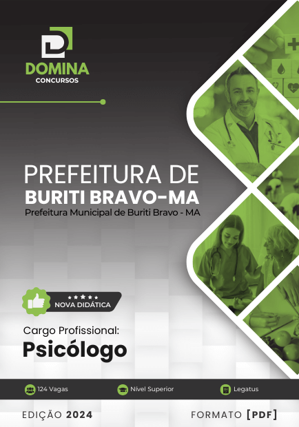 Apostila Psicólogo Buriti Bravo MA 2024