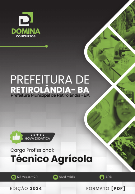 Apostila Técnico Agrícola Retirolândia BA 2024