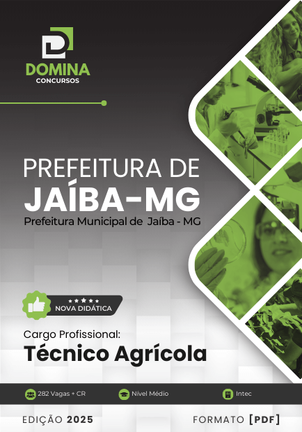 Apostila Técnico Agrícola Jaíba MG 2025