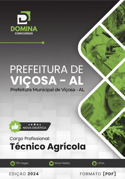 Apostila Técnico Agrícola Viçosa AL 2024