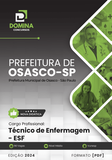 Apostila Técnico de Enfermagem Osasco SP 2024