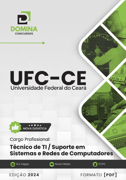 Apostila Técnico TI Suporte em Sistemas UFC CE 2024