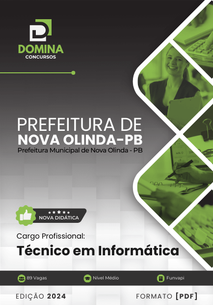 Apostila Técnico de Informática Nova Olinda PB 2024