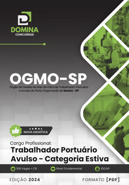 Apostila Trabalhador Portuário OGMO SP 2024