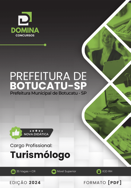 Apostila Turismólogo Botucatu SP 2024