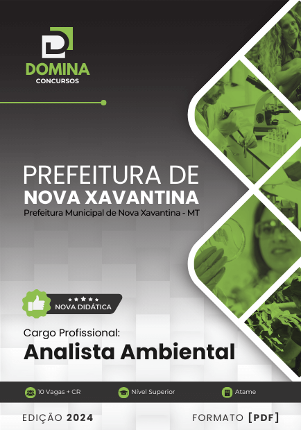 Apostila Analista Ambiental Nova Xavantina MT 2024