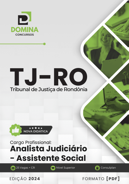 Apostila Analista Judiciário Assistente Social TJ RO 2024