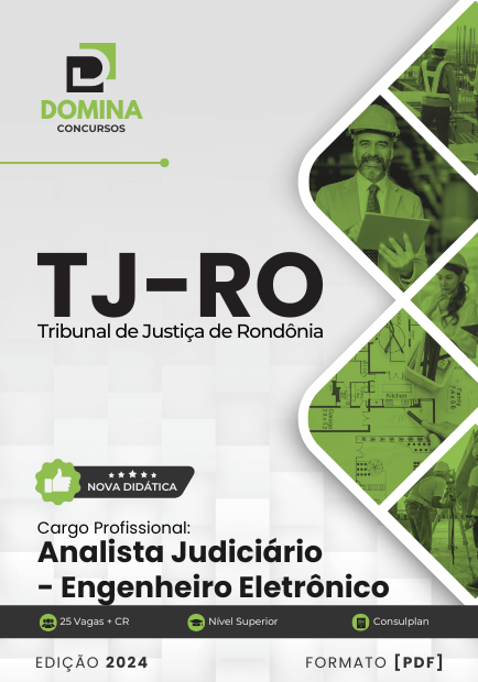 Apostila Analista Judiciário Engenheiro Eletrônico TJ RO 2024