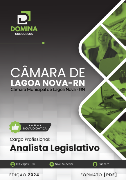 Apostila Analista Legislativo Câmara Lagoa Nova RN 2024