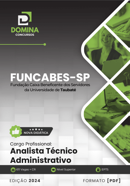 Apostila Analista Técnico Administrativo FUNCABES SP 2024