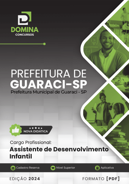 Apostila Assistente de Desenvolvimento Infantil Guaraci SP 2024