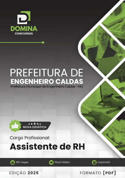 Apostila Assistente de RH Engenheiro Caldas MG 2025