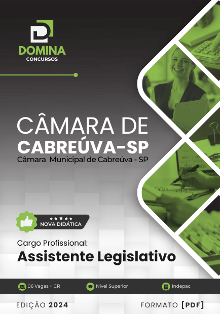 Apostila Assistente Legislativo Câmara Cabreúva SP 2024