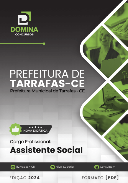 Apostila Assistente Social Prefeitura Tarrafas CE 2024