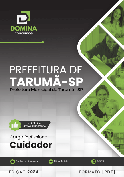 Apostila Cuidador Tarumã SP 2024