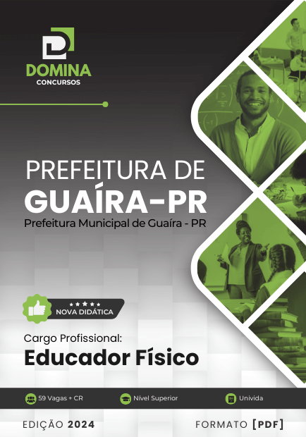 Apostila Educador Físico Guaíra PR 2024