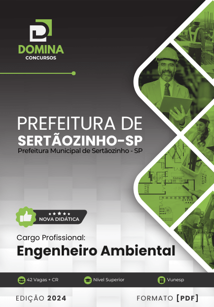 Apostila Engenheiro Ambiental Sertãozinho SP 2024