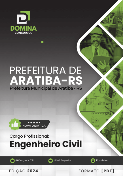 Apostila Engenheiro Civil Aratiba RS 2024