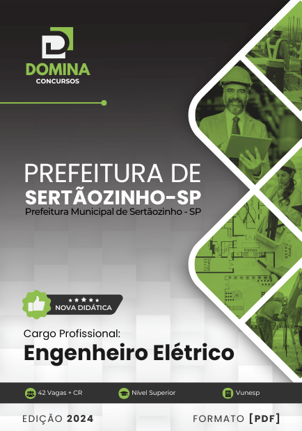 Apostila Engenheiro Elétrico Sertãozinho SP 2024