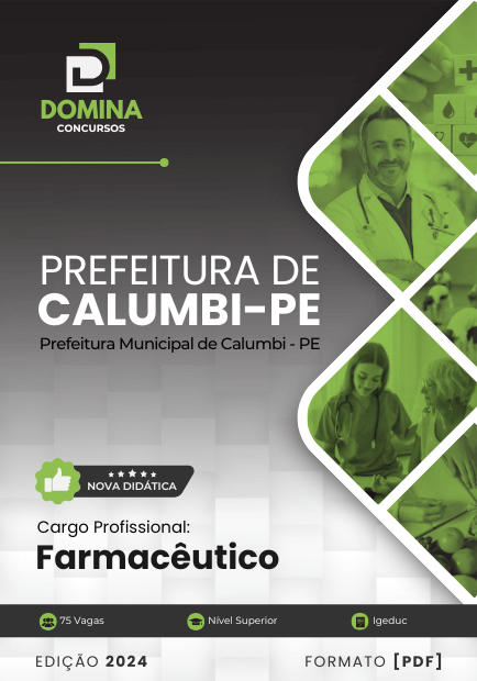 Apostila Farmacêutico Calumbi PE 2024