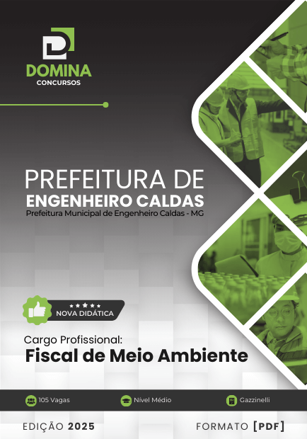 Apostila Fiscal de Meio Ambiente Engenheiro Caldas MG 2025