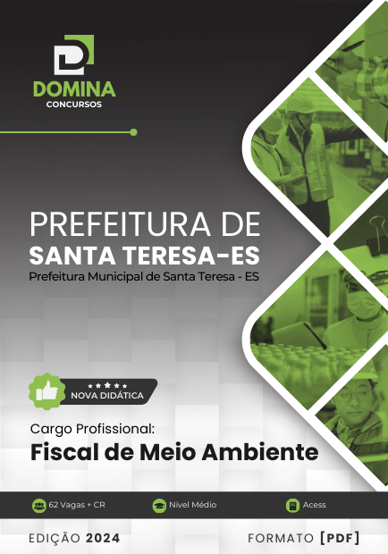 Apostila Fiscal de Meio Ambiente Santa Teresa ES 2024