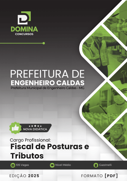 Apostila Fiscal de Posturas e Tributos Engenheiro Caldas MG 2025