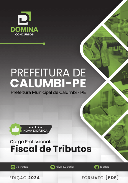 Apostila Fiscal de Tributos Calumbi PE 2024