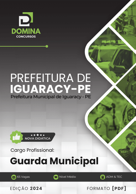 Apostila Guarda Municipal Iguaracy PE 2024