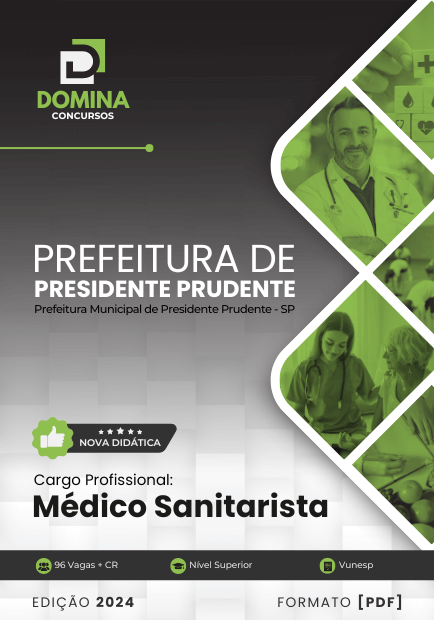 Apostila Médico Sanitarista Presidente Prudente SP 2024