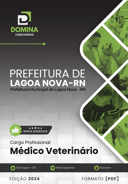 Apostila Médico Veterinário Lagoa Nova RN 2024