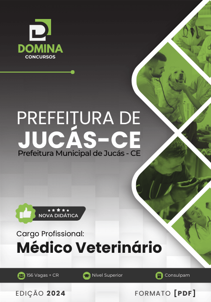 Apostila Médico Veterinário Jucás CE 2024