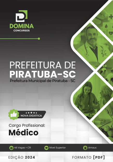 Apostila Médico Piratuba SC 2024