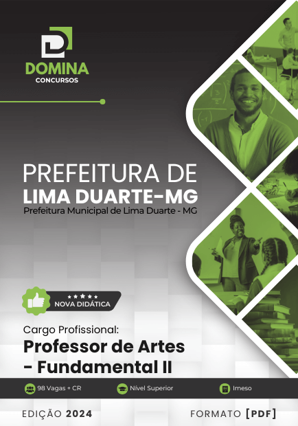 Apostila Professor de Arte Lima Duarte MG 2024