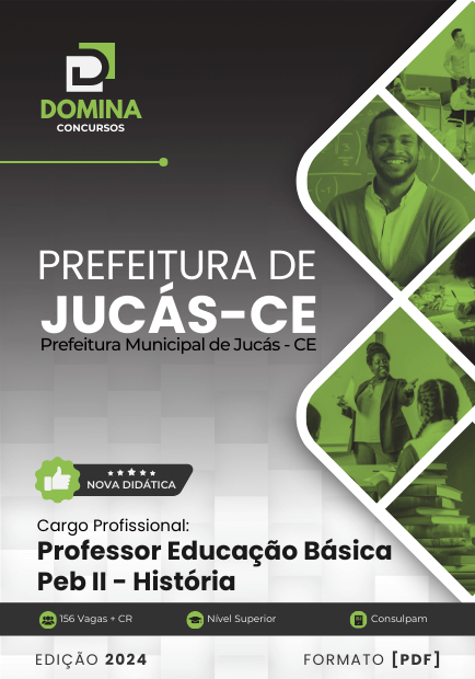 Apostila Professor de História Jucás CE 2024