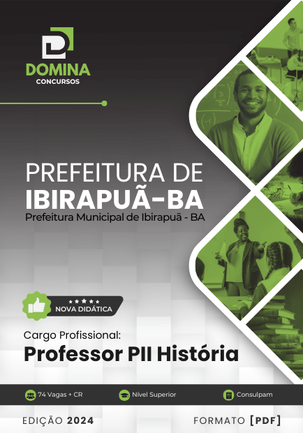 Apostila Professor de História Ibirapuã BA 2024