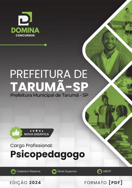 Apostila Psicopedagogo Tarumã SP 2024