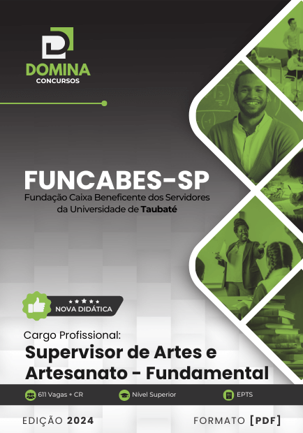 Apostila Supervisor de Artes FUNCABES SP 2024