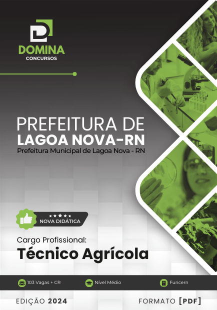 Apostila Técnico Agrícola Lagoa Nova RN 2024