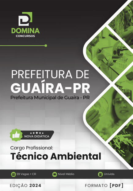 Apostila Técnico Ambiental Guaíra PR 2024