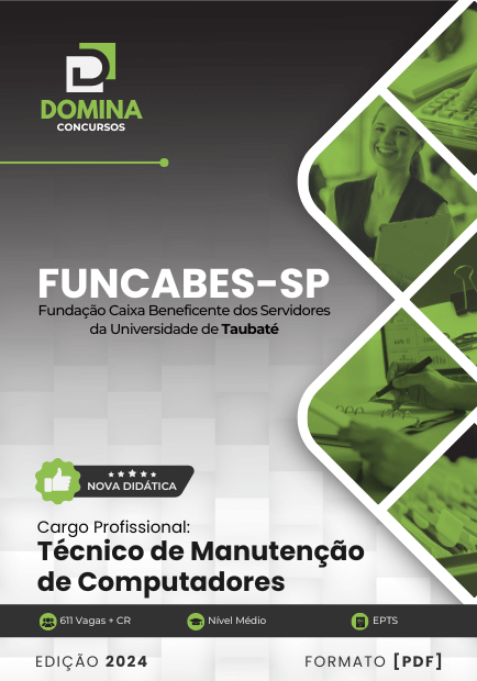 Apostila Técnico Manutenção Computadores FUNCABES SP 2024