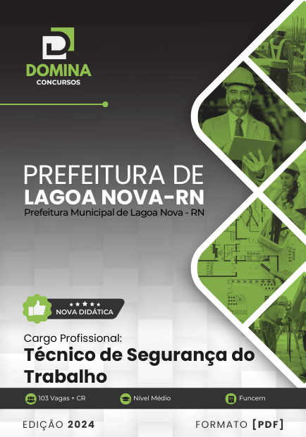 Apostila Técnico de Segurança do Trabalho Lagoa Nova RN 2024