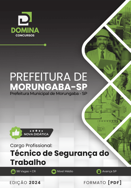 Apostila Técnico de Segurança do Trabalho Morungaba SP 2024