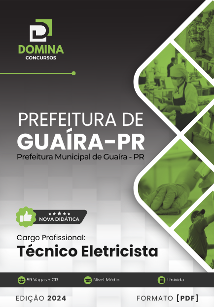 Apostila Técnico Eletricista Guaíra PR 2024