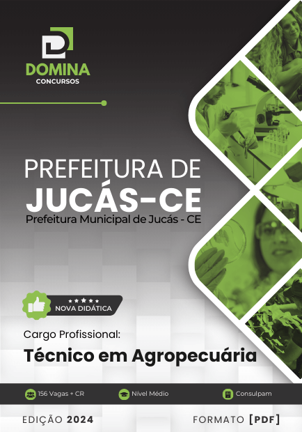 Apostila Técnico em Agropecuária Jucás CE 2024